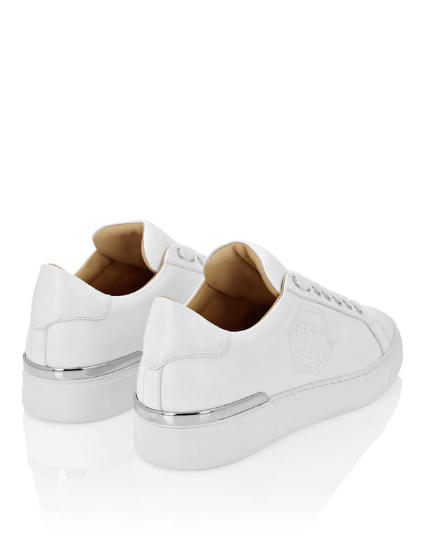 Sneaker in pelle e gomma USC0692 PLE075N 01 PHILIPP PLEIN White 