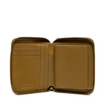 Portafoglio quadrato in pelle Monogram imprimè 100249A1YB C83Q PINKO Torrone-antique gold 