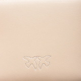 Portafoglio in pelle 100249A2AN C50Q PINKO Begie-grigio fumo antique 