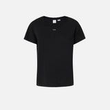 T-shirt mini logo 100373A228 Z99 PINKO Nero 