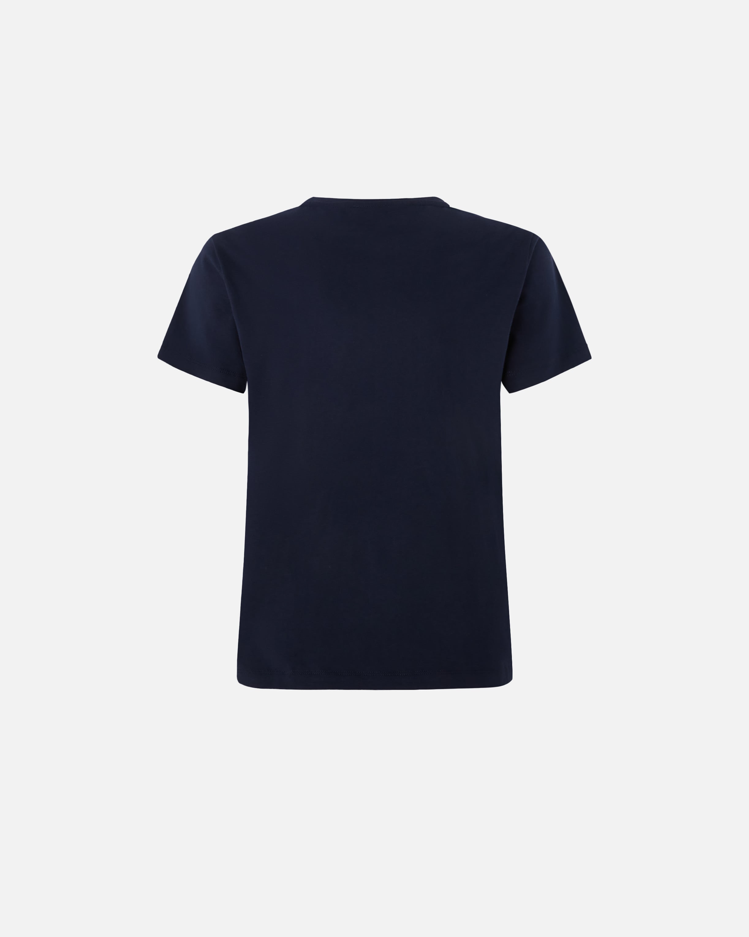 T-Shirt con ricamo logo 100535A2G7 G1A PINKO Blu abisso 