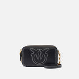 Borsa a tracolla 103799A1LF Z99Q PINKO Nero-antique gold 