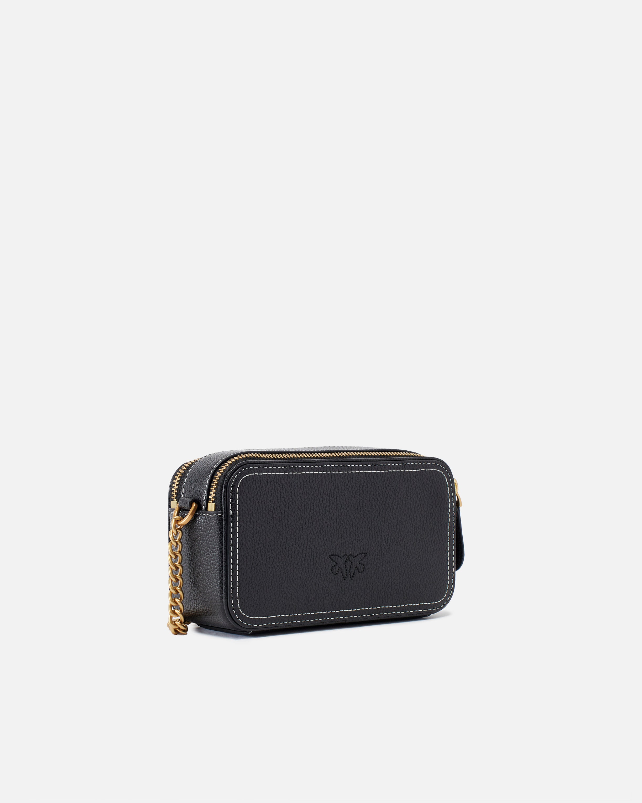 Borsa a tracolla 103799A1LF Z99Q PINKO Nero-antique gold 