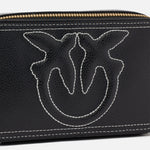 Borsa a tracolla 103799A1LF Z99Q PINKO Nero-antique gold 