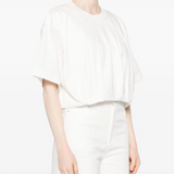 T-Shirt manica corta 104257A2D2 Z05 PINKO Bianco 