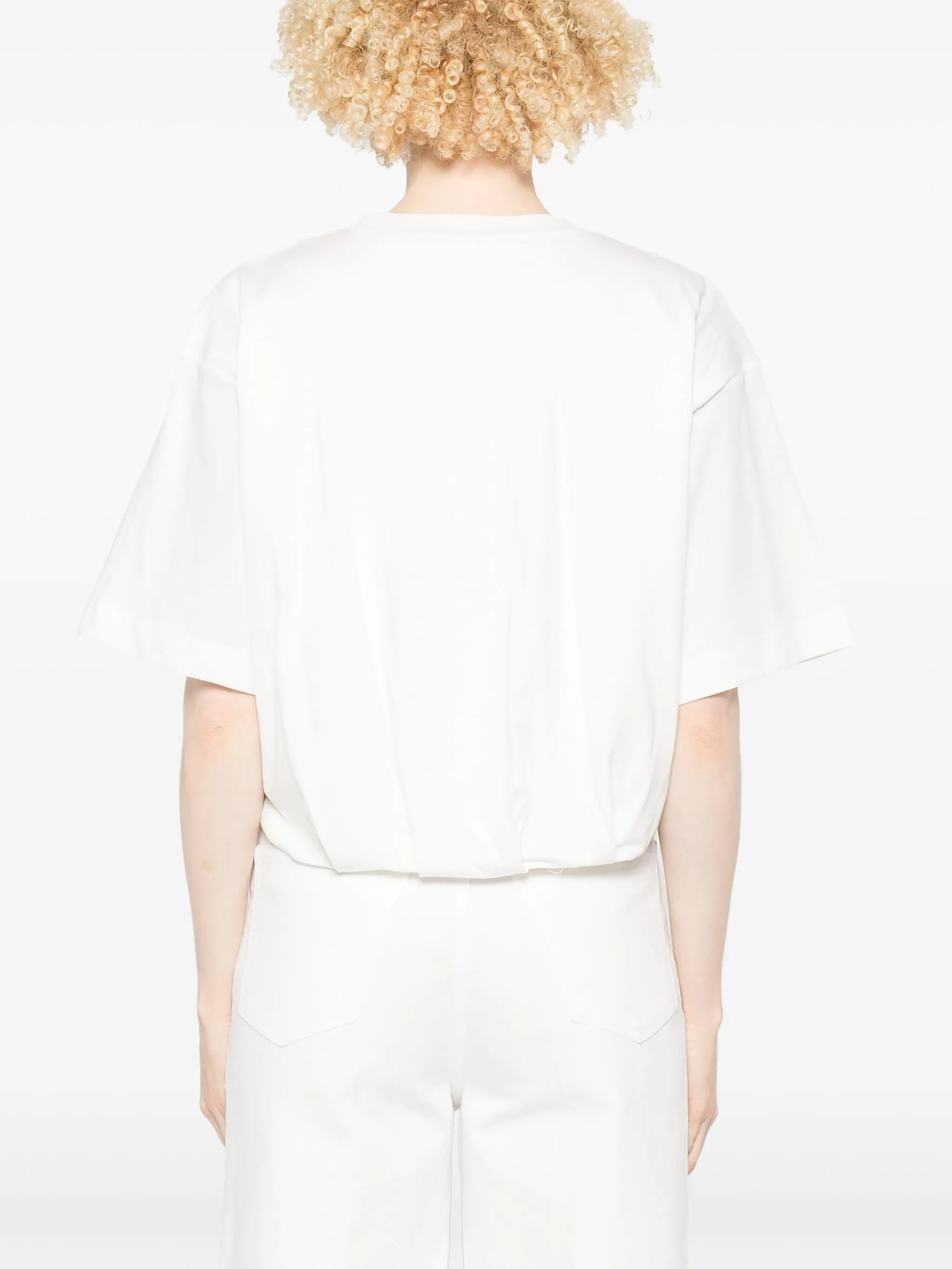 T-Shirt manica corta 104257A2D2 Z05 PINKO Bianco 