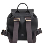 Zainetto multitasche in pelle bottalata 104351A1LF Z99Q PINKO Nero-antique gold 