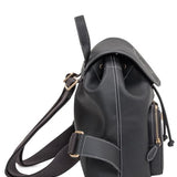 Zainetto multitasche in pelle bottalata 104351A1LF Z99Q PINKO Nero-antique gold 