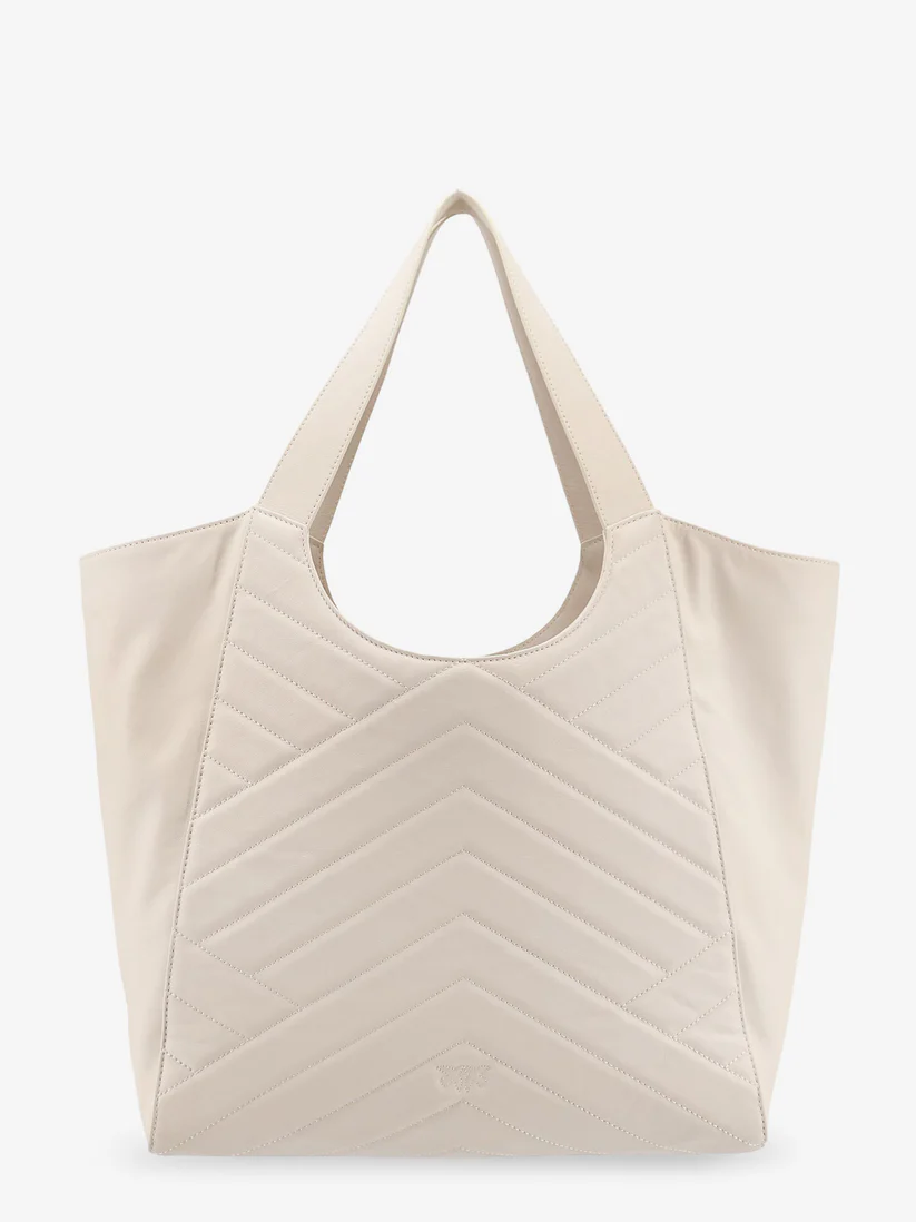 Borsa in pelle 104536A2AO Z14Q PINKO Bianco seta-antique gold 