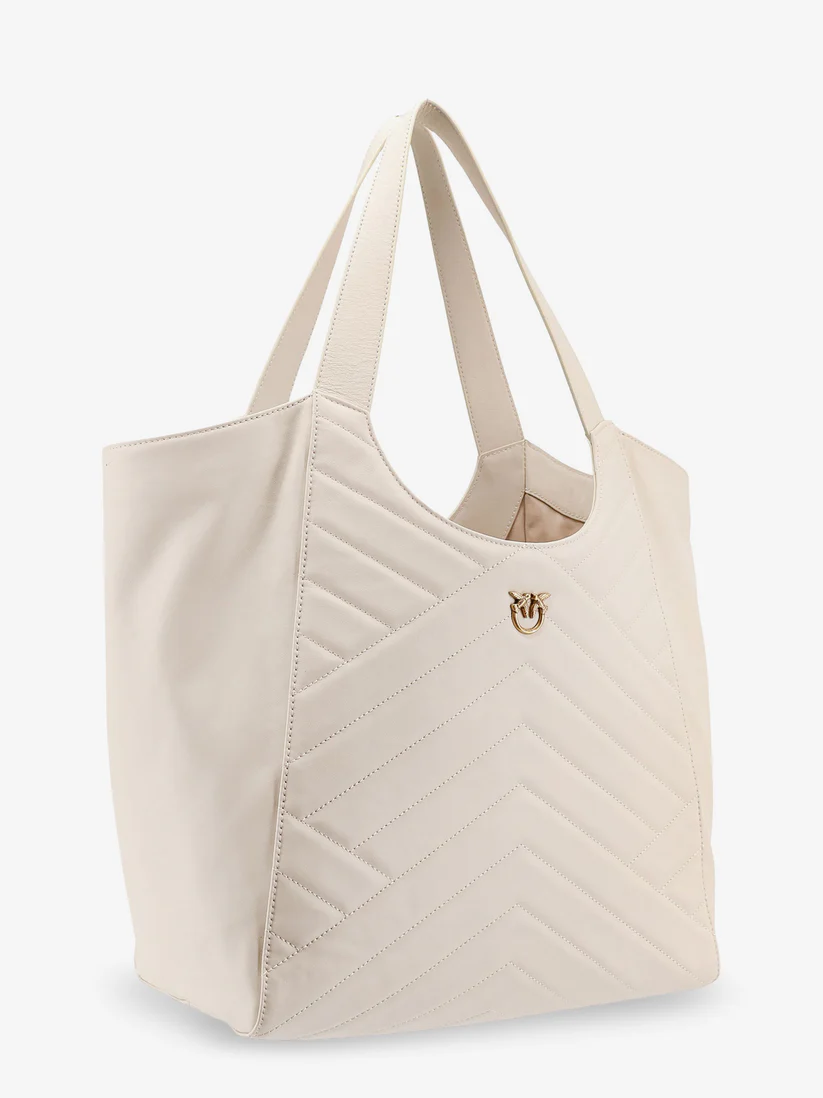 Borsa in pelle 104536A2AO Z14Q PINKO Bianco seta-antique gold 