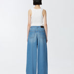 Jeans palazzo in denim medio chiaro 104601A2DR PJO PINKO Lav. medio chiaro 