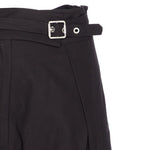 Pantaloni larghi con cinturini in vita 104648A2ER Z99 PINKO Nero limousine 