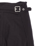 Pantaloni larghi con cinturini in vita 104648A2ER Z99 PINKO Nero limousine 
