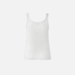 Top a canotta in maglia metallizzata con bottoni 104649A2CQ I17 PINKO Argento-metallizzato 