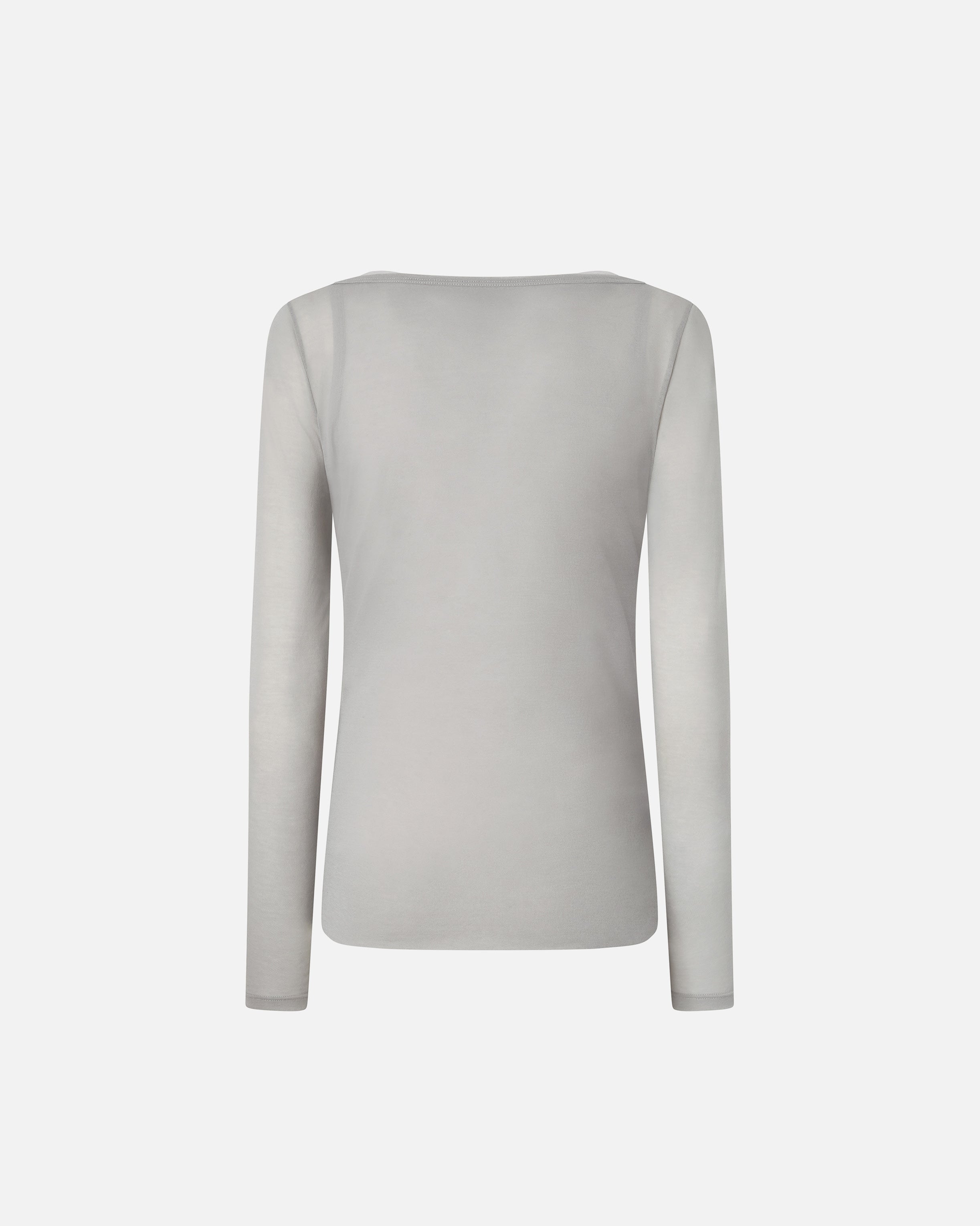 Maglia jersey garza leggera a maniche lunghe 104653A2CL IIA PINKO Grigio scuro 
