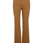 Pantalone vestibilità slim 104690A0IM L31 PINKO Marrone-tordo 