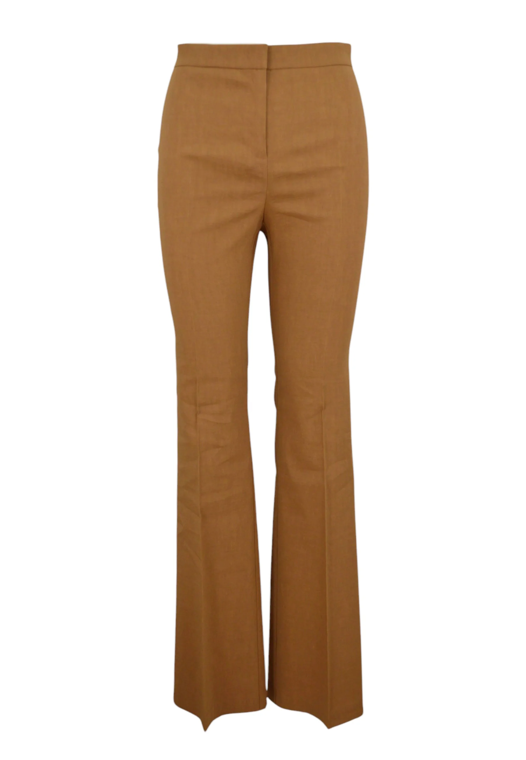 Pantalone vestibilità slim 104690A0IM L31 PINKO Marrone-tordo 