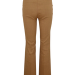 Pantalone vestibilità slim 104690A0IM L31 PINKO Marrone-tordo 