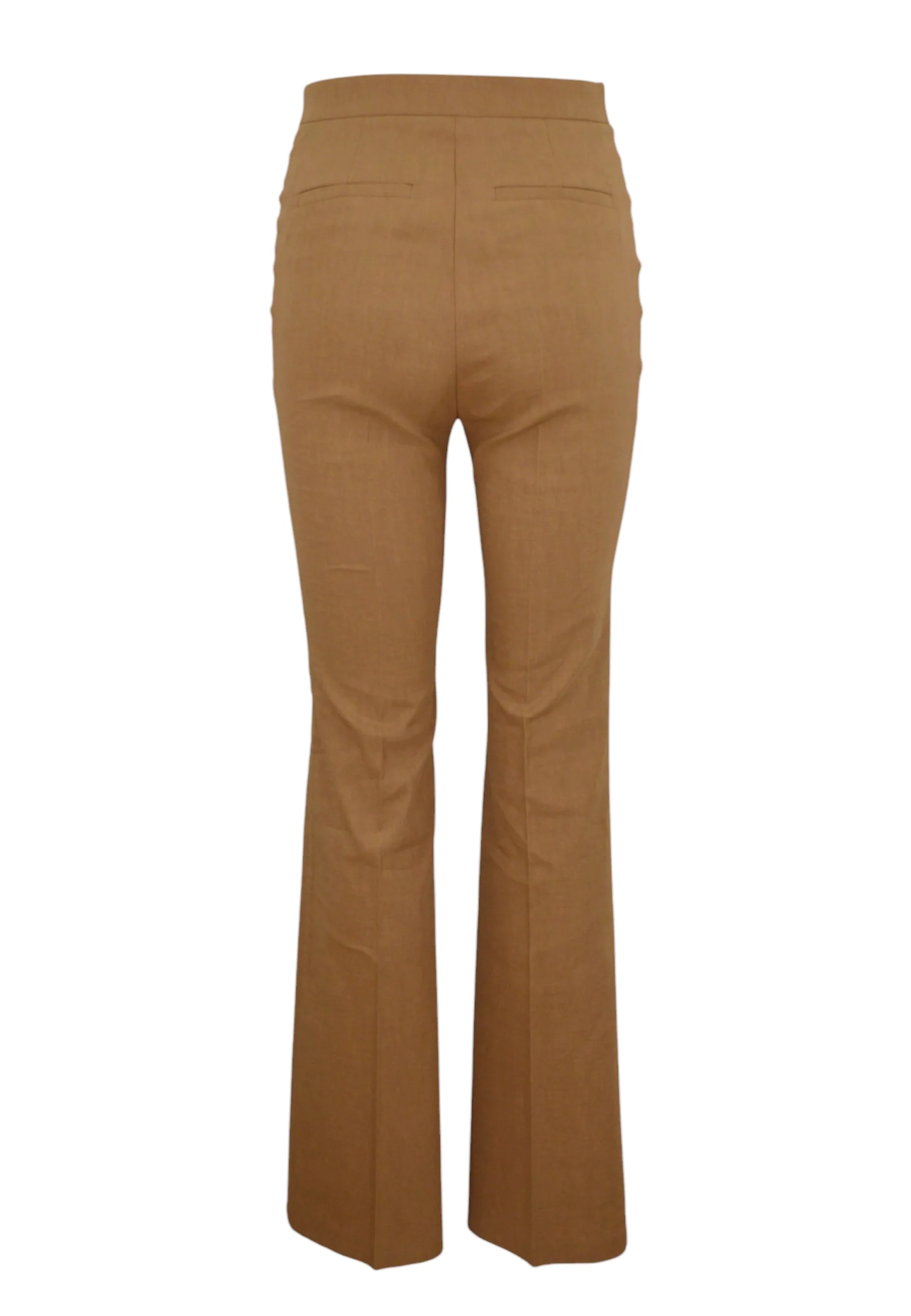 Pantalone vestibilità slim 104690A0IM L31 PINKO Marrone-tordo 