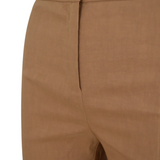 Pantalone vestibilità slim 104690A0IM L31 PINKO Marrone-tordo 