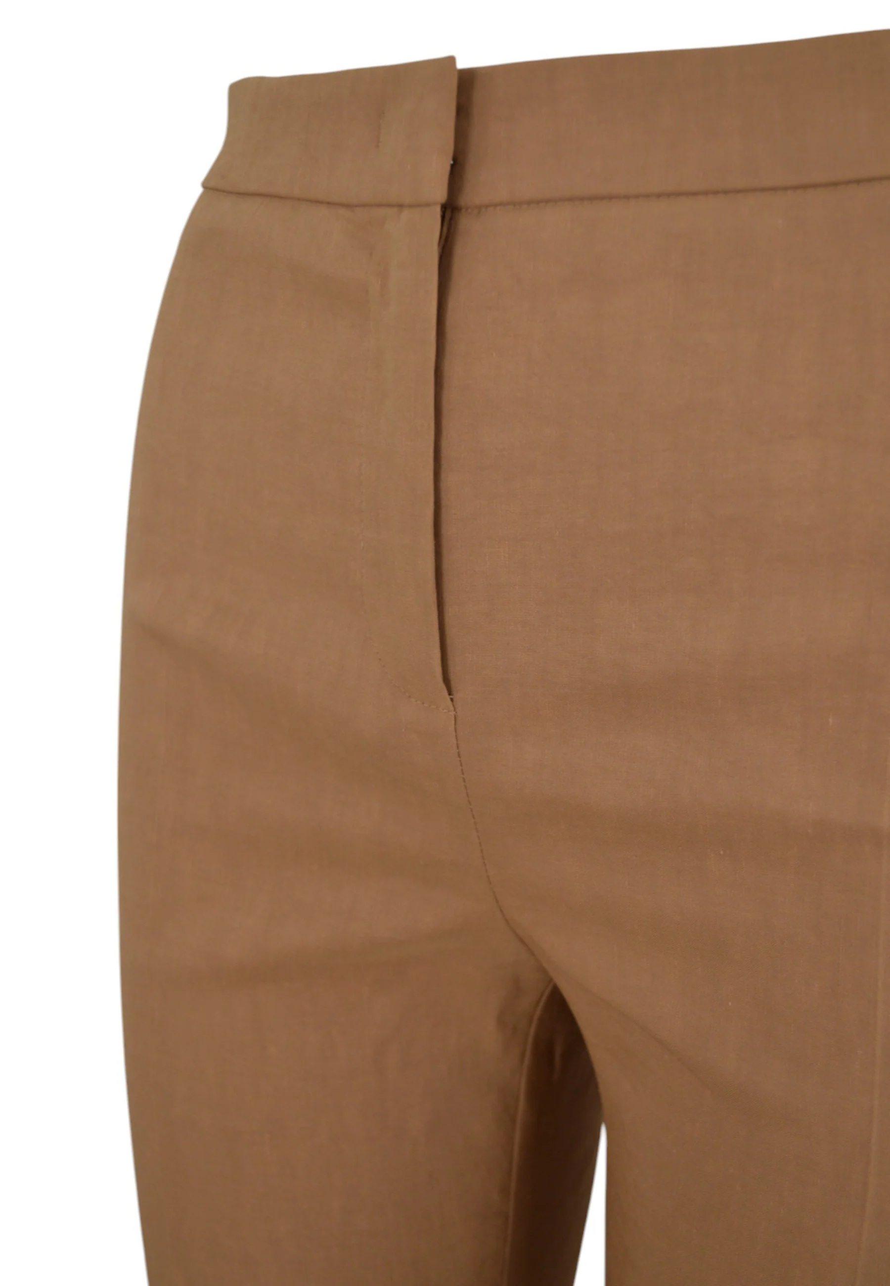 Pantalone vestibilità slim 104690A0IM L31 PINKO Marrone-tordo 