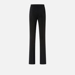 Pantaloni eleganti svasati in cady tecnico 104690A213 Z99 PINKO Nero limousine 