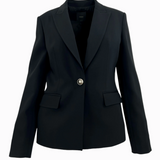 Blazer in cady monopetto 104930A213 Z99 PINKO Nero limousine 