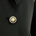 Blazer in cady monopetto 104930A213 Z99 PINKO Nero limousine 