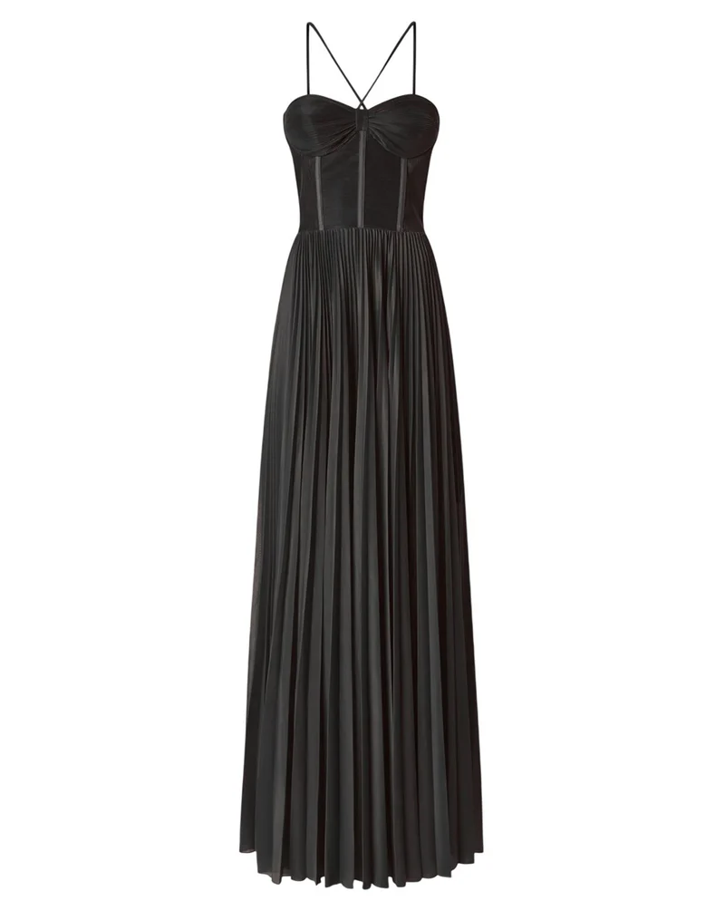 Abito bustier in jersey 104994A2DM Z99 PINKO Black 