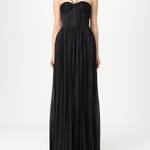 Abito bustier in jersey 104994A2DM Z99 PINKO Black 