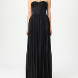 Abito bustier in jersey 104994A2DM Z99 PINKO Black 