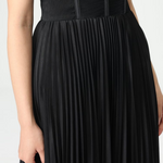 Abito bustier in jersey 104994A2DM Z99 PINKO Black 