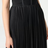 Abito bustier in jersey 104994A2DM Z99 PINKO Black 