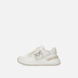 Sneaker chunky con satin e strass SS0055P073 DY7 PINKO Yougurt 