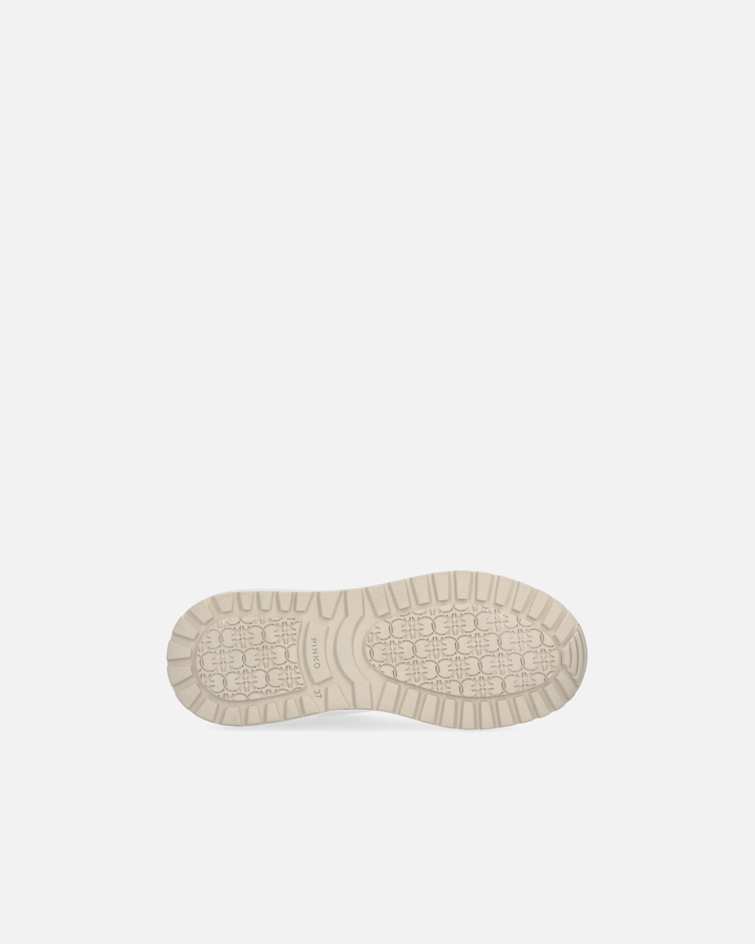 Sneaker chunky con satin e strass SS0055P073 DY7 PINKO Yougurt 
