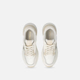 Sneaker chunky con satin e strass SS0055P073 DY7 PINKO Yougurt 