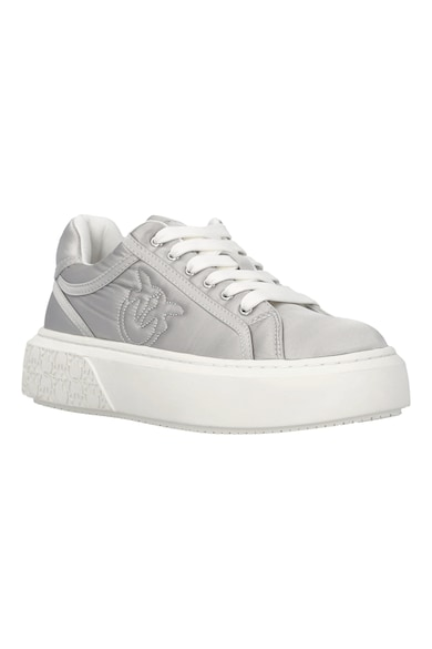 Sneaker in raso SS0069T001 ZZF PINKO Satin silver 
