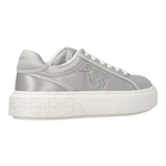 Sneaker in raso SS0069T001 ZZF PINKO Satin silver 