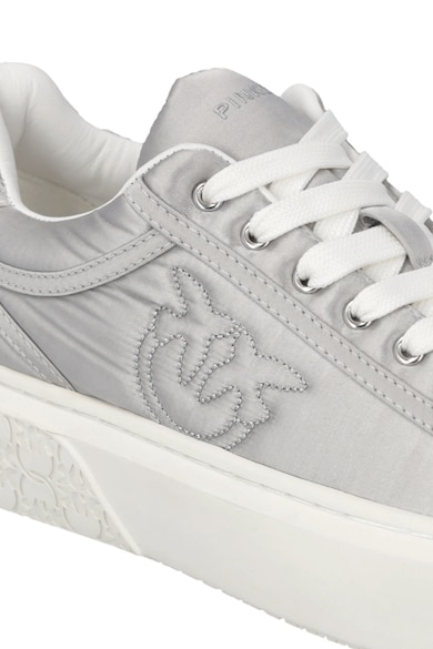 Sneaker in raso SS0069T001 ZZF PINKO Satin silver 