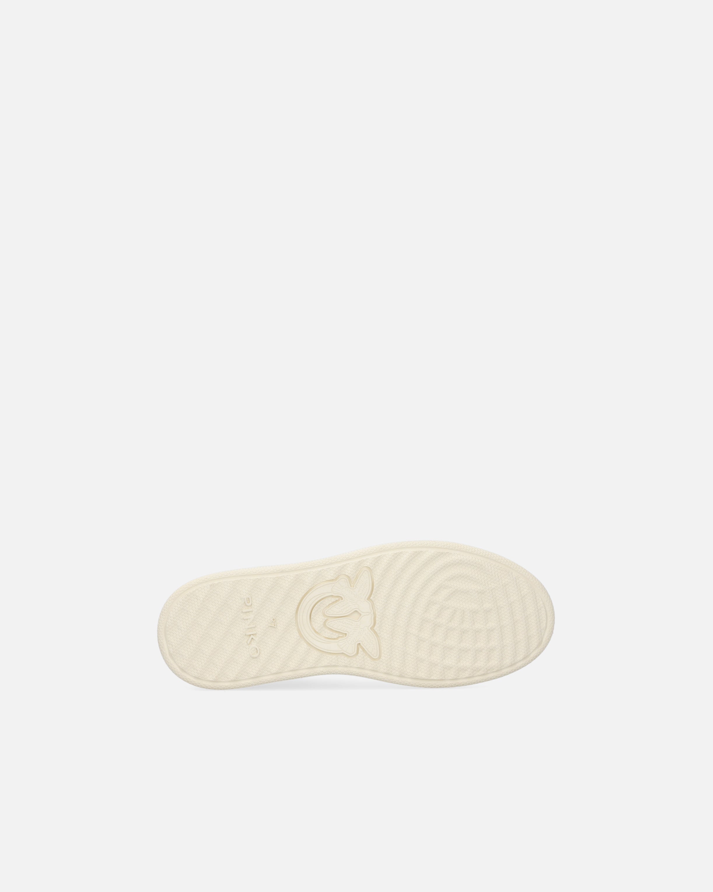 Sneaker in pelle con dettagli metallizzati SS0077P014 ZIA PINKO White/platinum 