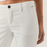 Pantalone in cotone RND057 P381 0127 C0367 ROY ROGER'S Blanc de blanc 