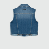 Gilet in denim RND90136 D606 2862 C0999 ROY ROGER'S Denim 