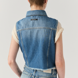 Gilet in denim RND90136 D606 2862 C0999 ROY ROGER'S Denim 