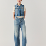 Gilet in denim RND90136 D606 2862 C0999 ROY ROGER'S Denim 