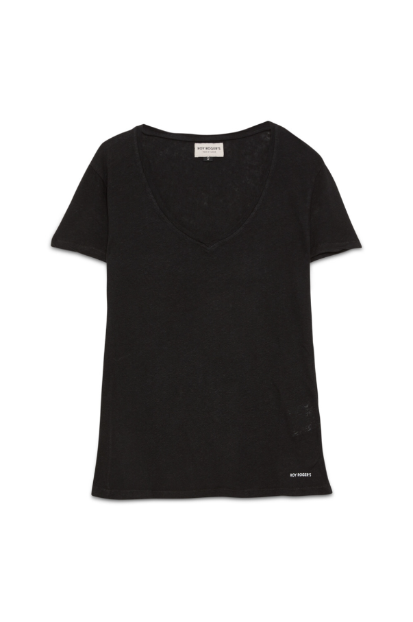 T-Shirt manica corta RND90163 CM04 C0020 ROY ROGER'S Black 