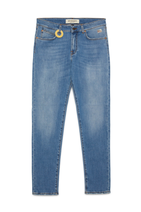 Jeans slim fit elasticizzato RRU075 CH42 2749 C0999 ROY ROGER'S Denim 
