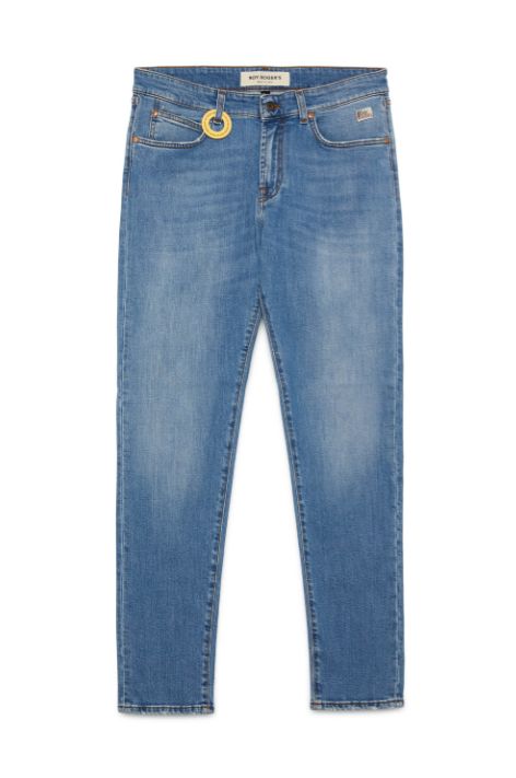Jeans slim fit elasticizzato RRU075 CH42 2749 C0999 ROY ROGER'S Denim 