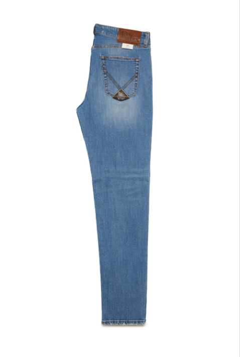 Jeans slim fit elasticizzato RRU075 CH42 2749 C0999 ROY ROGER'S Denim 