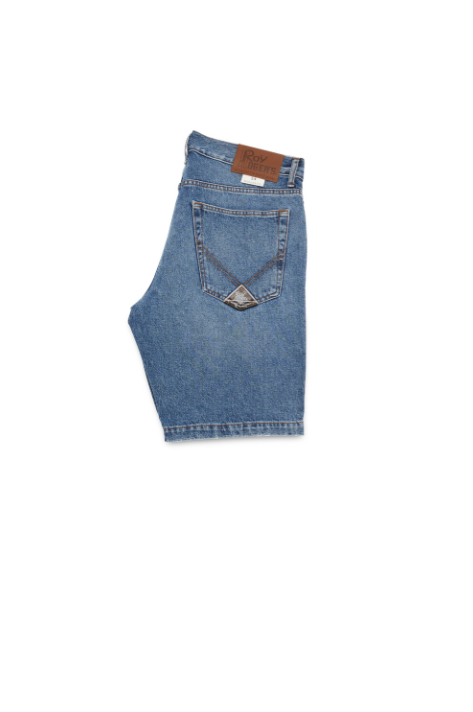 Bermuda in denim RRU085 D675 1392 C0999 ROY ROGER'S Denim 