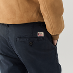 Pantalone in cotone lavato RRU90001 C925 0112 C0048 ROY ROGER'S Blue navy 